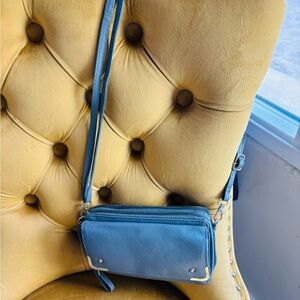 Blue Crossbody Bag